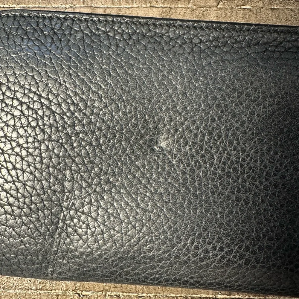 Dior Diorissimo Navy and Pink Leather Wallet